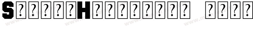 SourceHansanstc regular identity H字体转换
